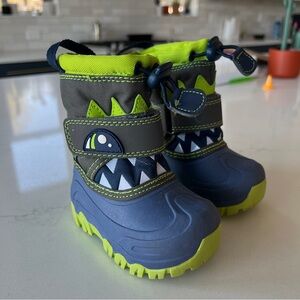 Toddler kids snow boots
